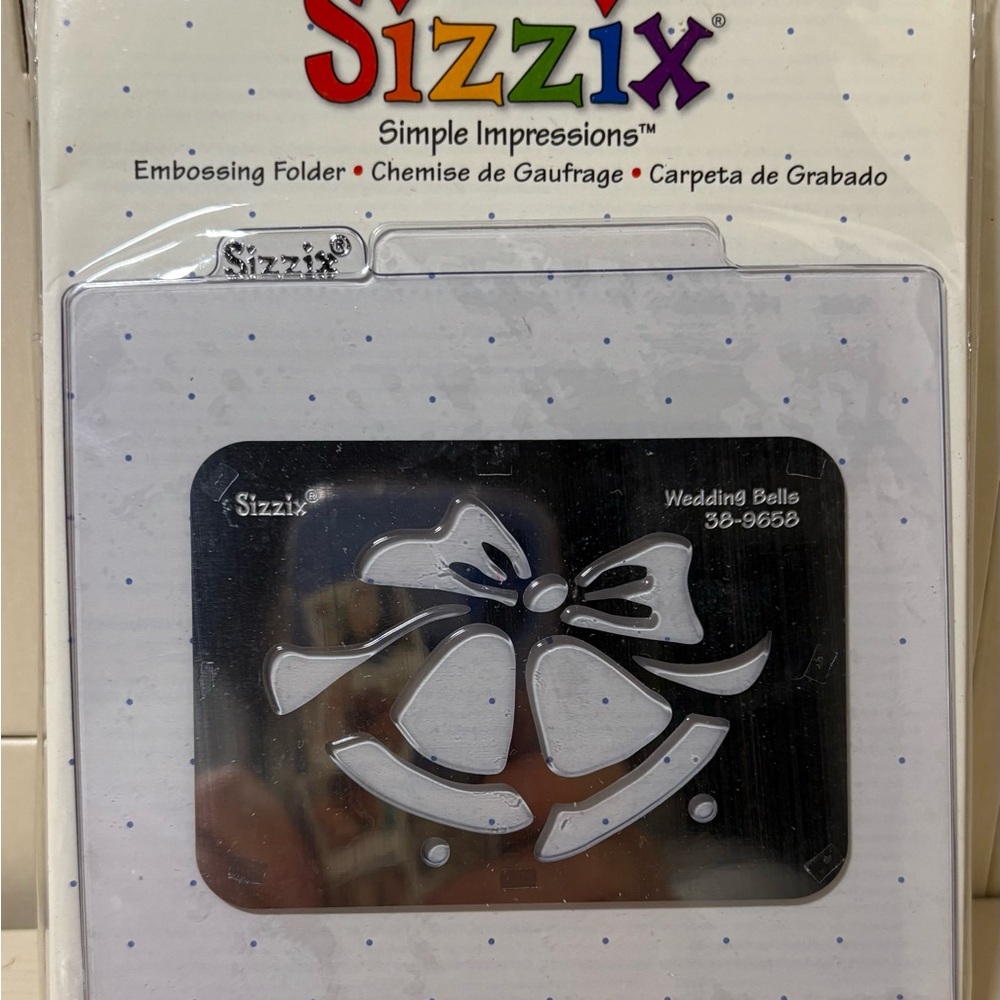 Sizzix Wedding Bells Embossing Folder